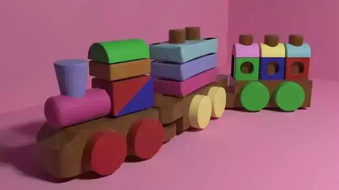Wooden Train