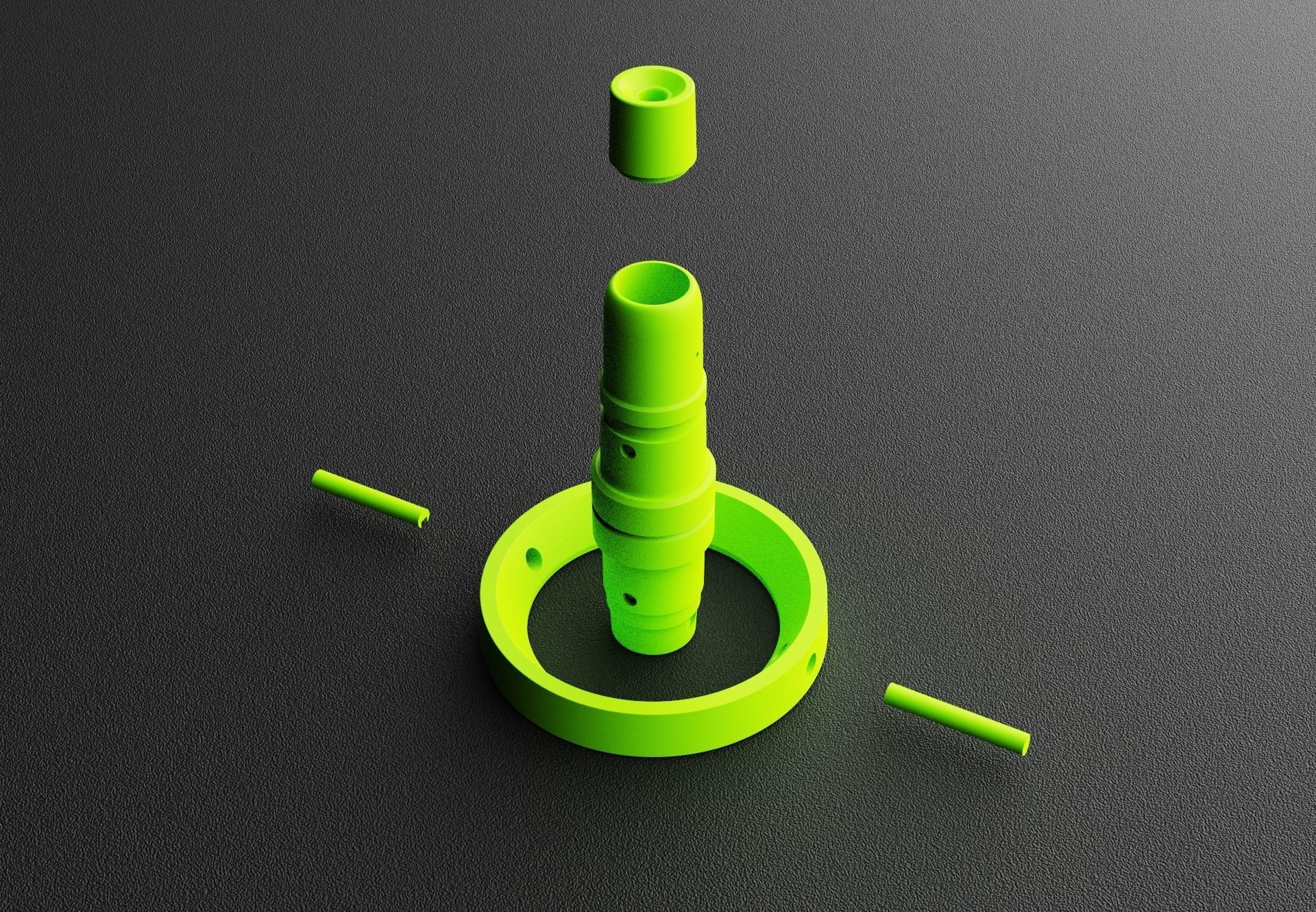 Yoda Lamp - 3D Print Files 3D print model_2