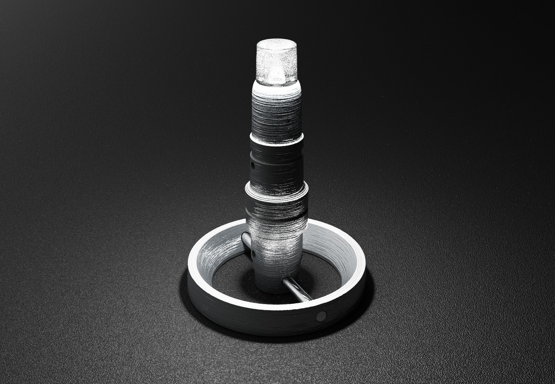 Yoda Lamp - 3D Print Files 3D print model_9