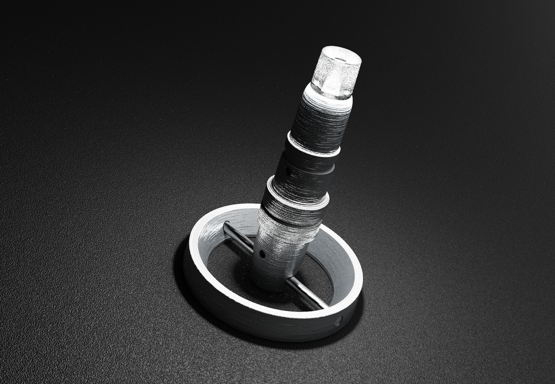 Yoda Lamp - 3D Print Files 3D print model_10