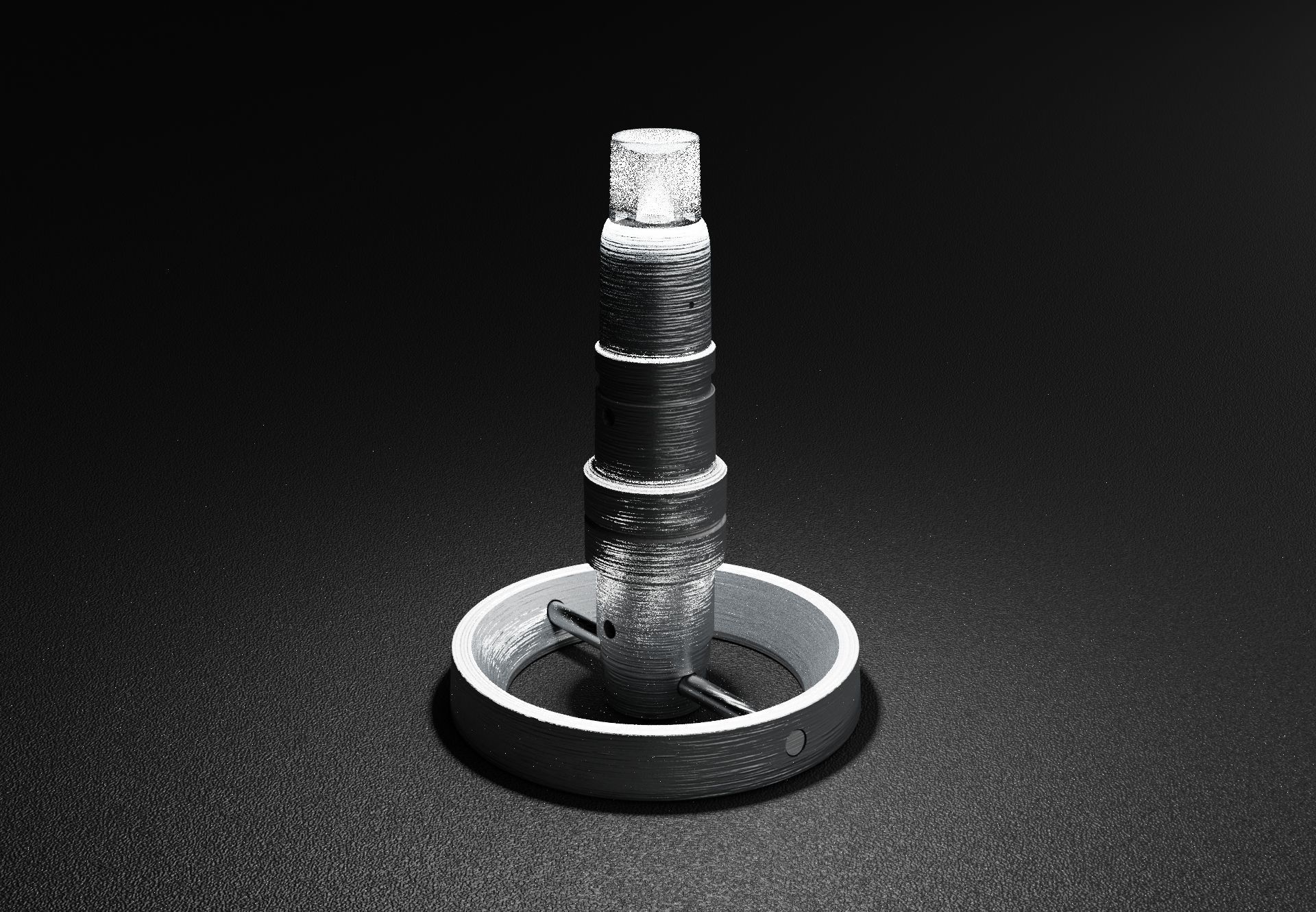 Yoda Lamp - 3D Print Files 3D print model_7