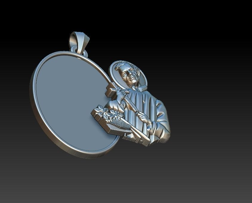 Saint Gerard - Sao Geraldo 3D print model_6