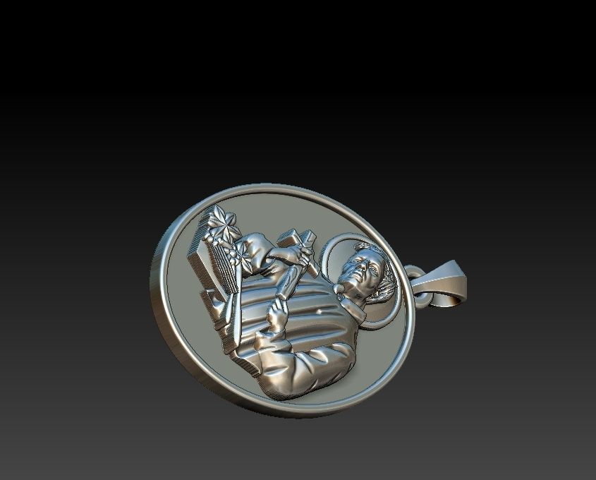 Saint Gerard - Sao Geraldo 3D print model_13