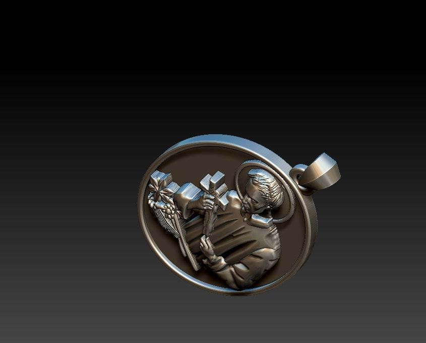 Saint Gerard - Sao Geraldo 3D print model_12