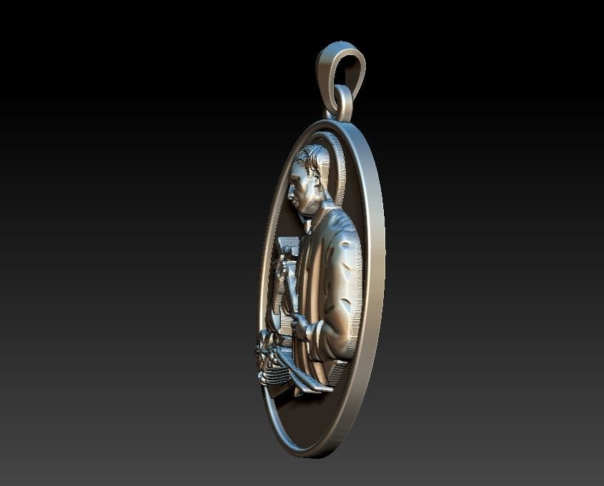 Saint Gerard - Sao Geraldo 3D print model_3