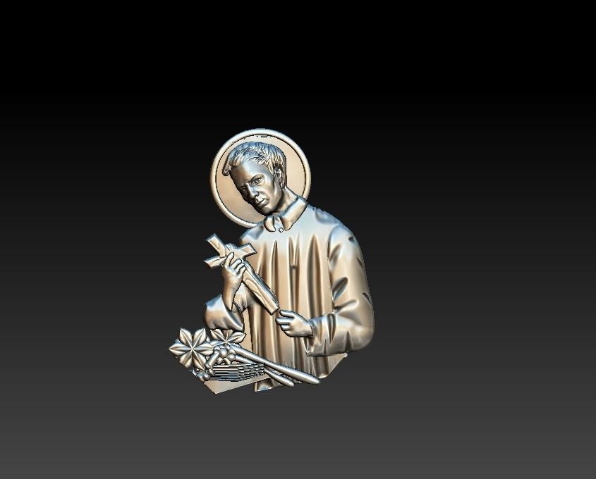 Saint Gerard - Sao Geraldo 3D print model_4