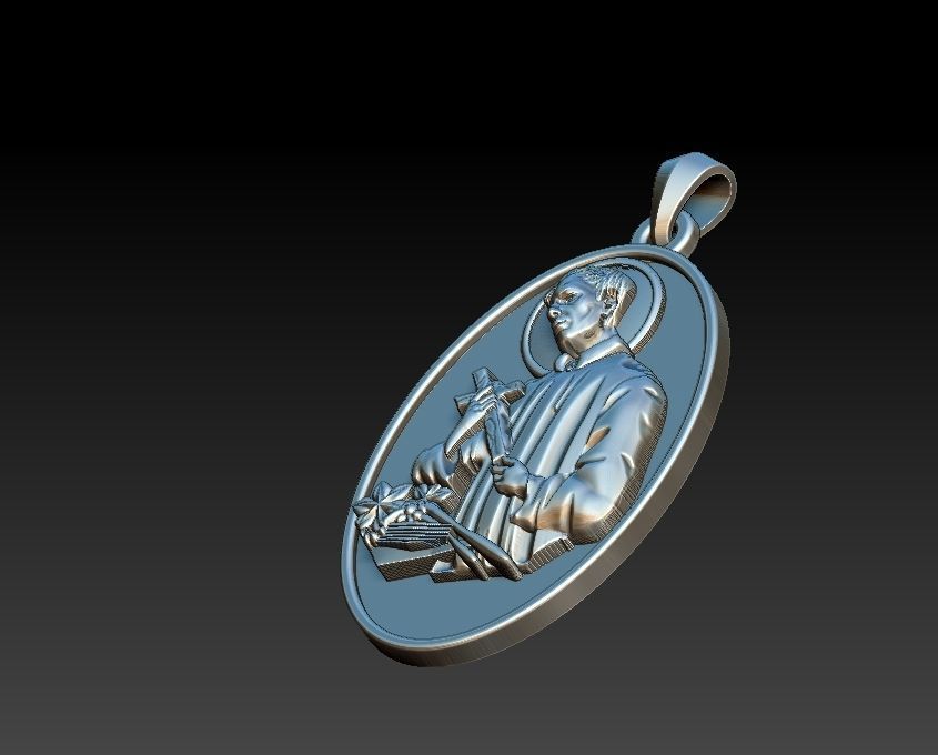 Saint Gerard - Sao Geraldo 3D print model_10