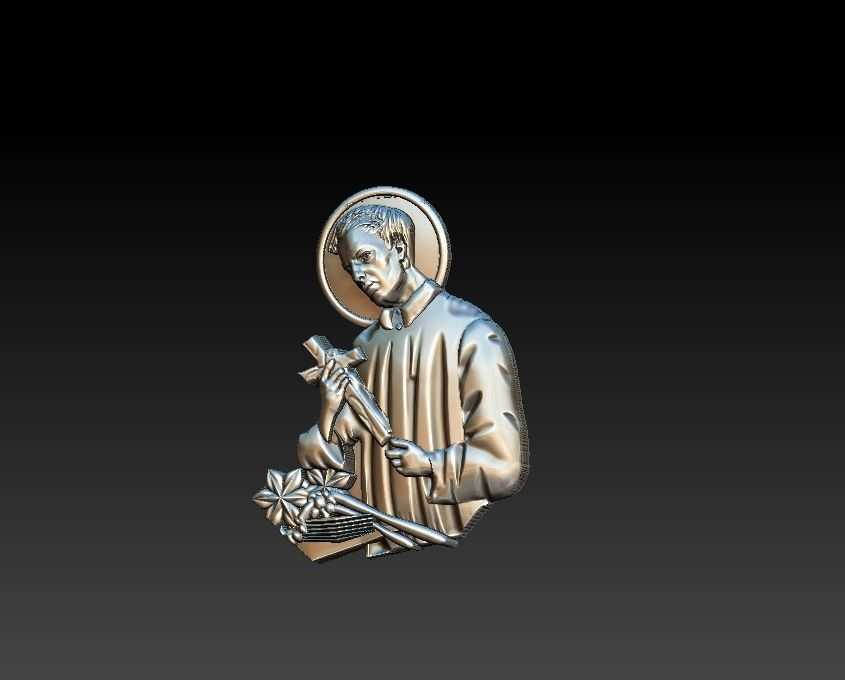 Saint Gerard - Sao Geraldo 3D print model_5