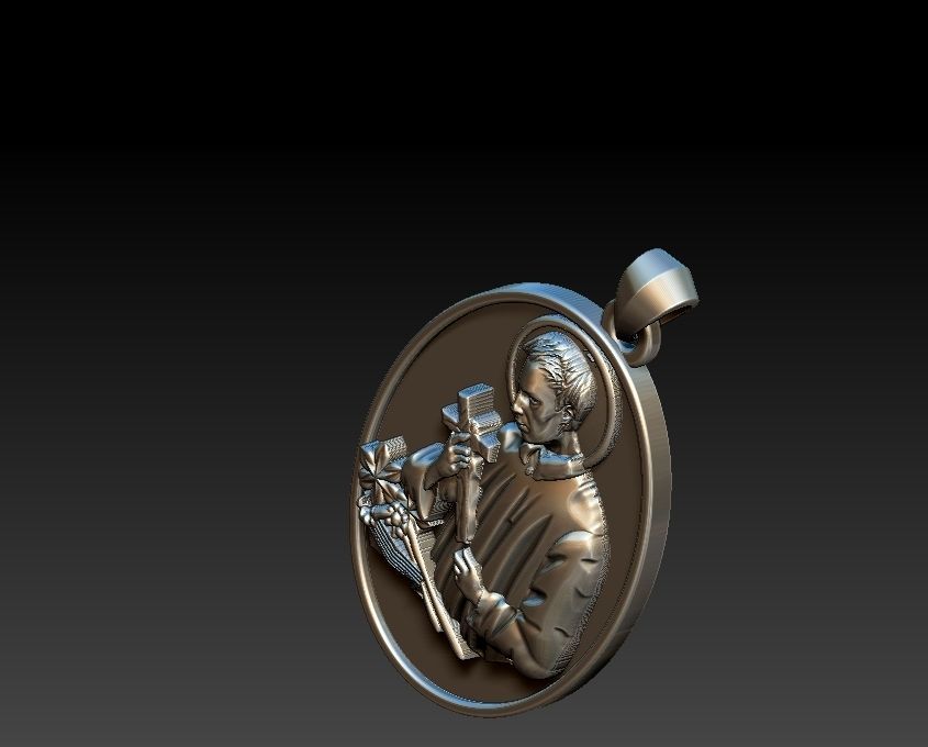Saint Gerard - Sao Geraldo 3D print model_11