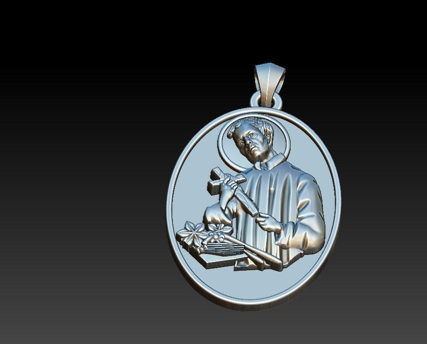 Saint Gerard - Sao Geraldo 3D print model_9