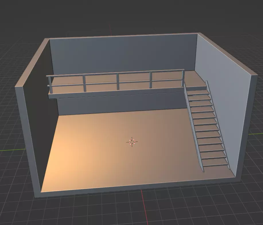 GARAGE DIORAMA 1-64 3D print model_0