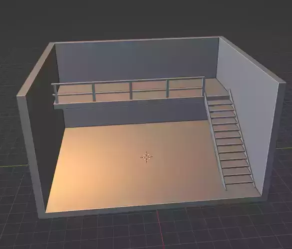 GARAGE DIORAMA 1-64 3D print model