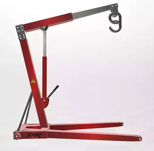 HYDRAULIC ENGINE CRANE-HOIST -LIFT SCALE 1-10