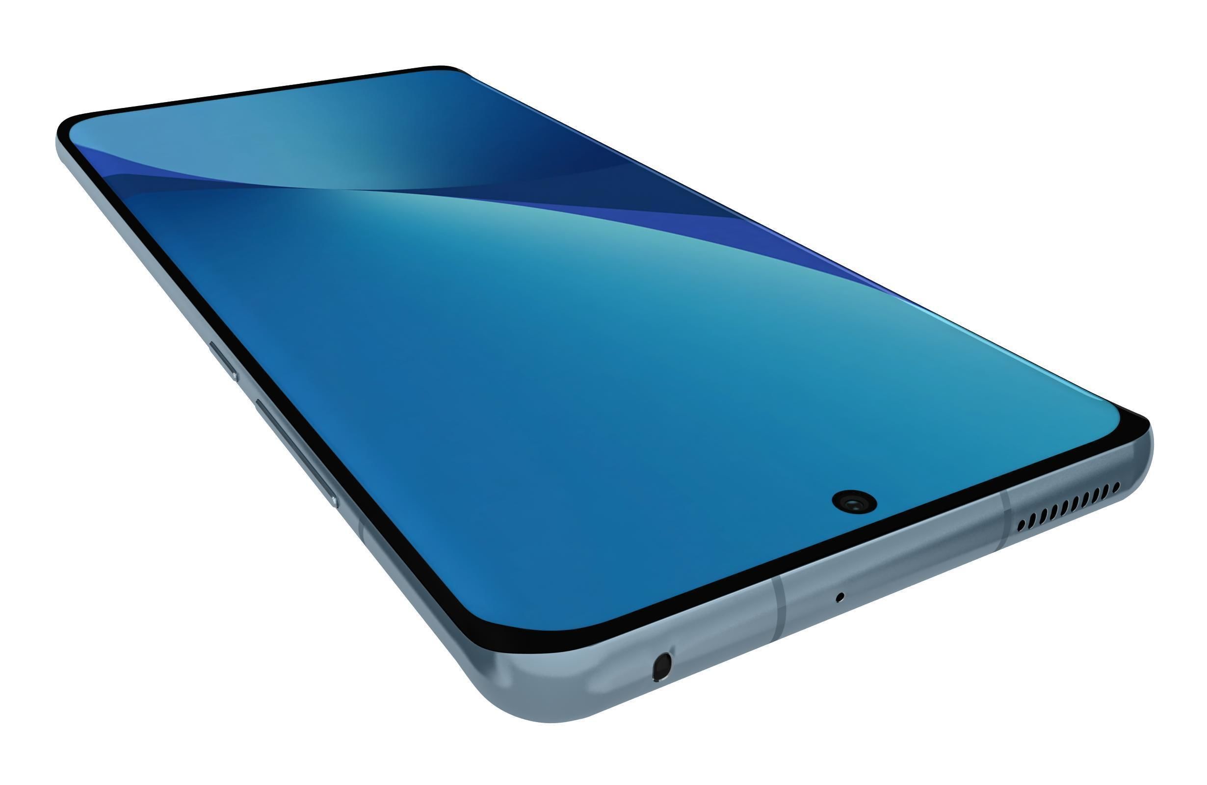 Xiaomi 12 Blue 3D model_13