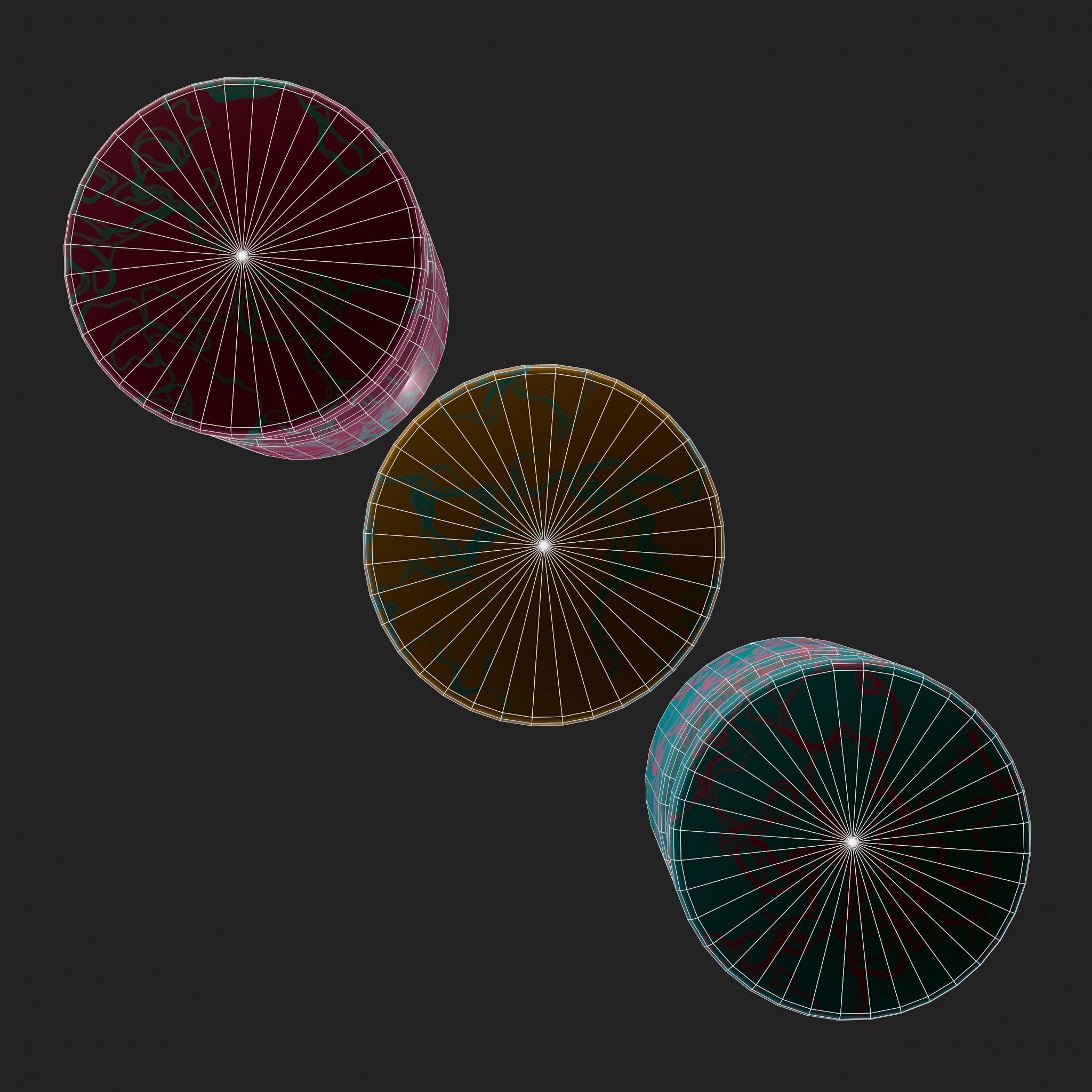 Easter Egg Holders Low-poly 3D model_6