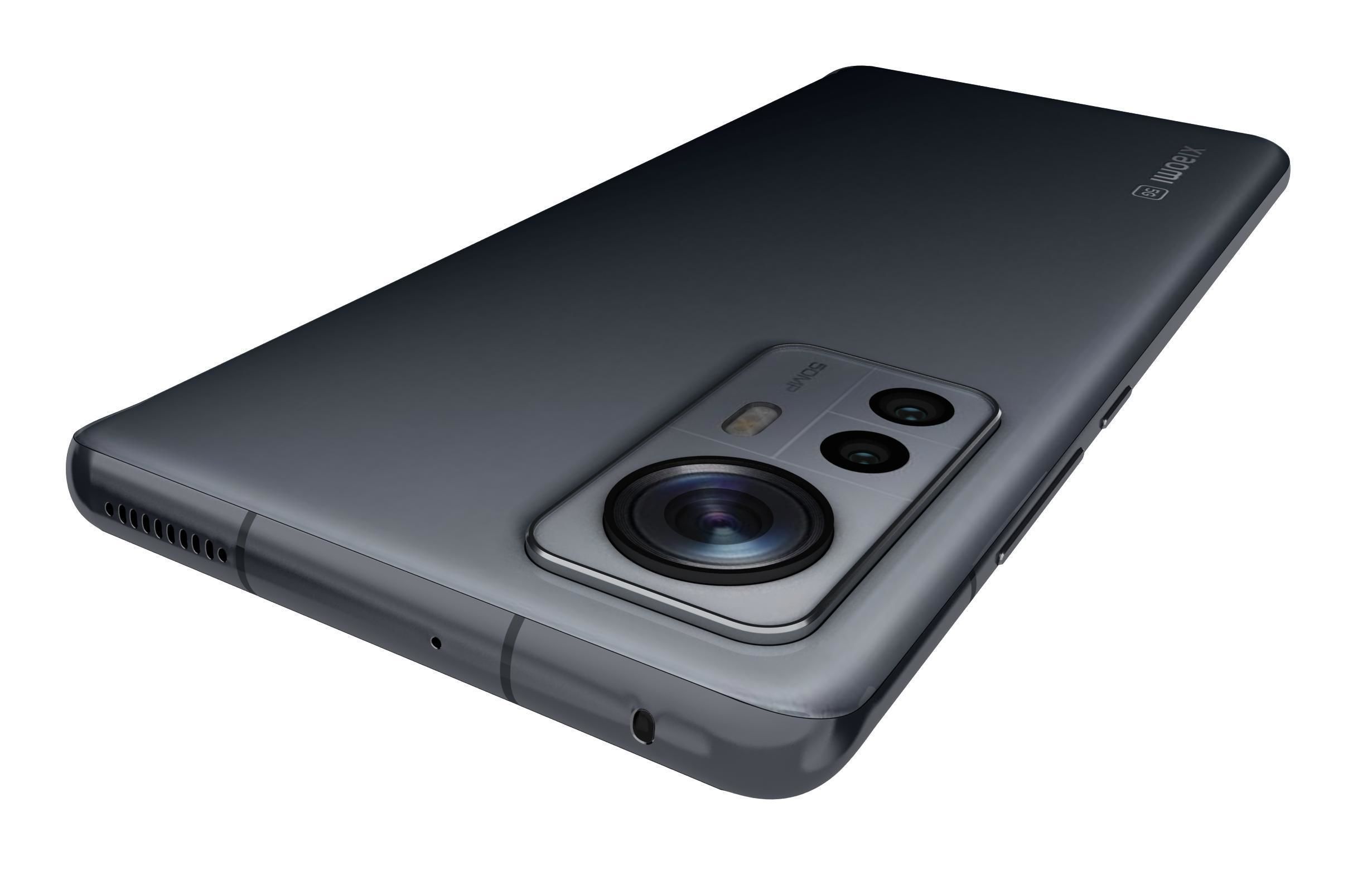 Xiaomi 12 Gray 3D model_14
