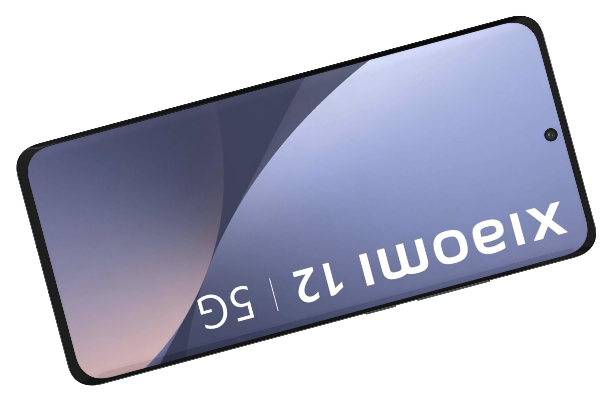 Xiaomi 12 Gray 3D model_10