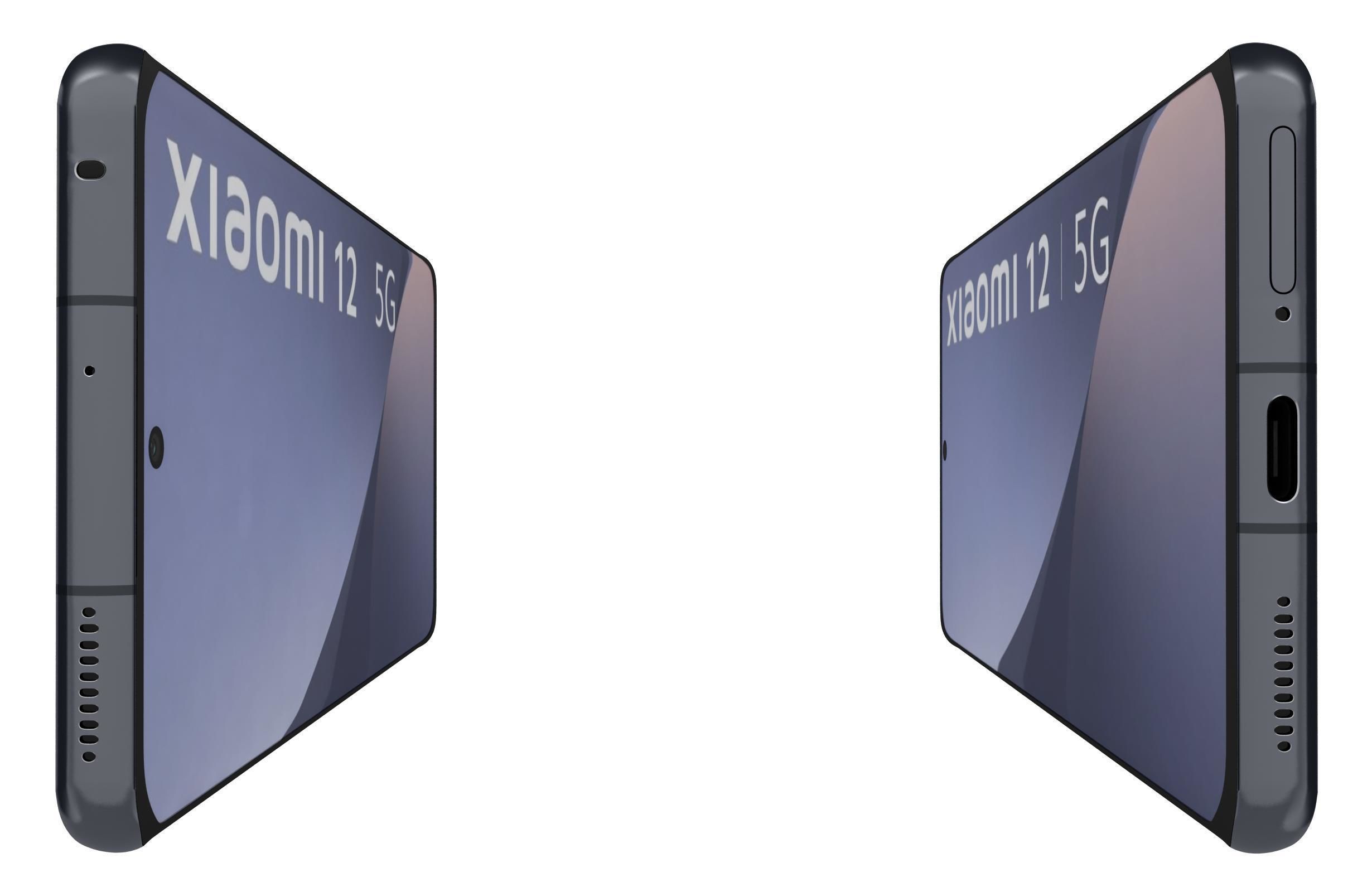 Xiaomi 12 Gray 3D model_7