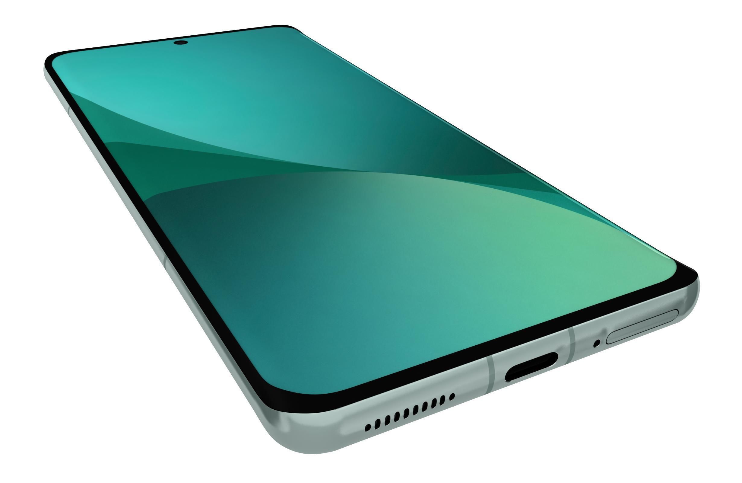 Xiaomi 12 Green 3D model_13