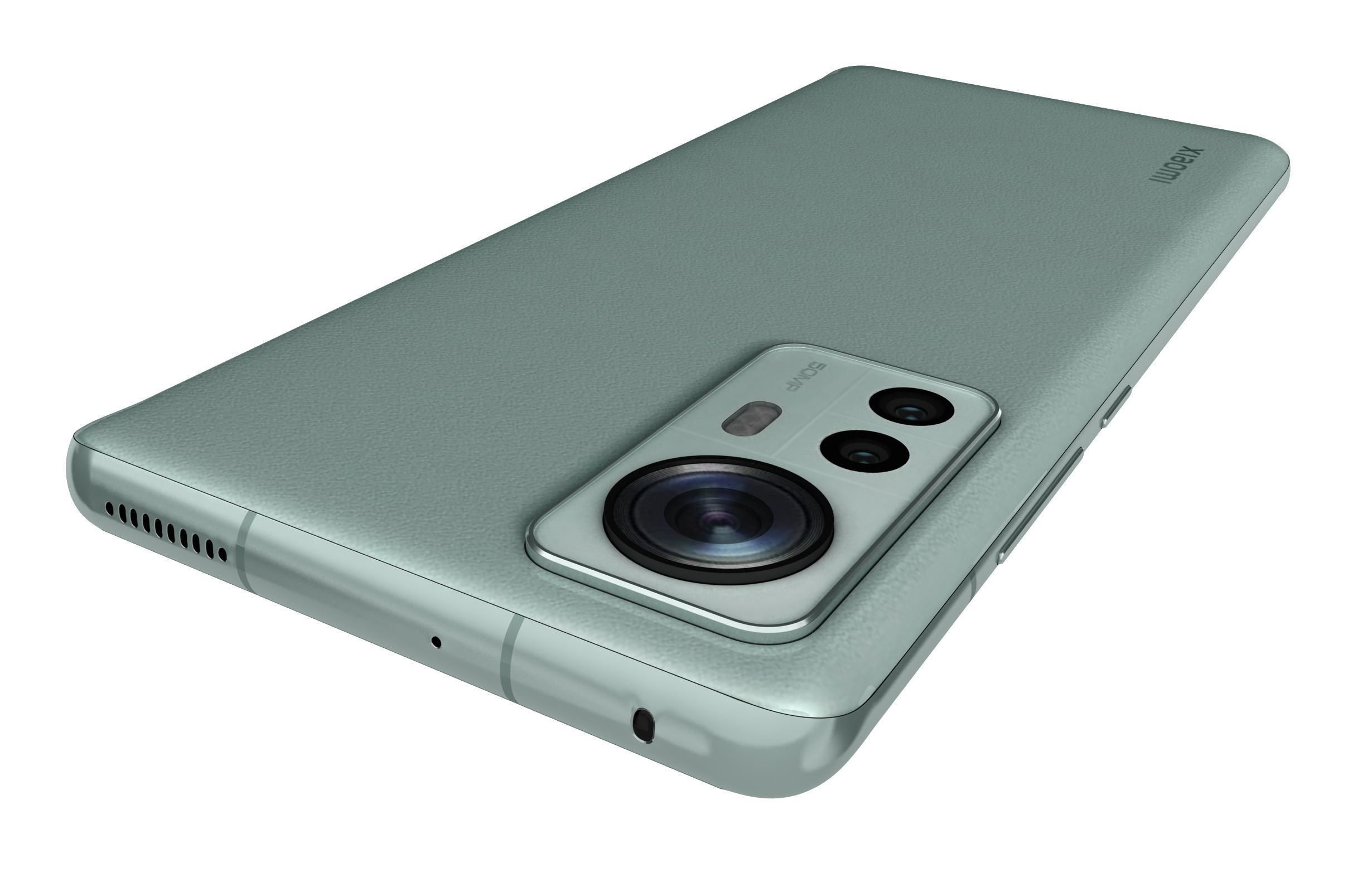 Xiaomi 12 Green 3D model_14