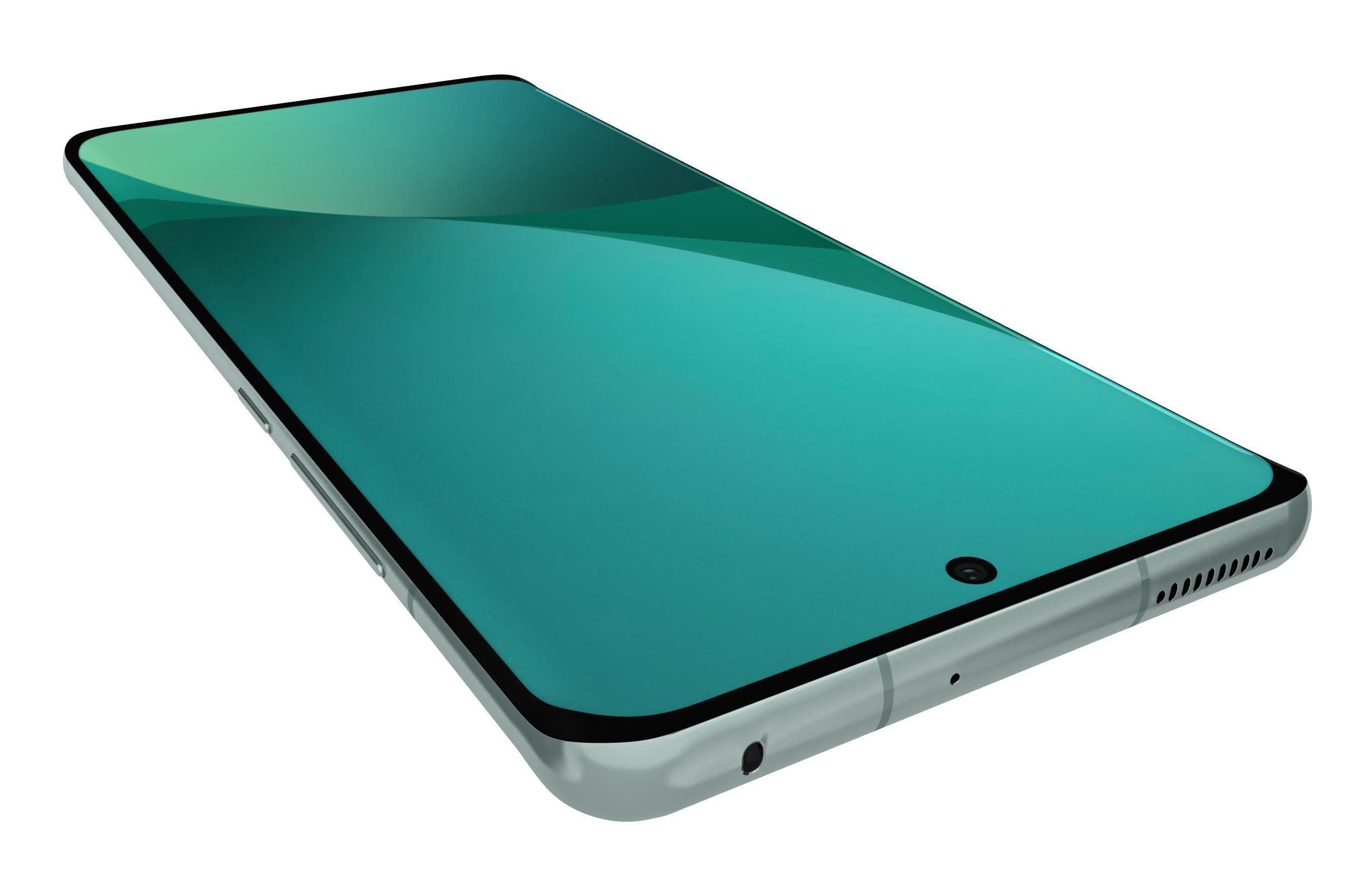 Xiaomi 12 Green 3D model_12