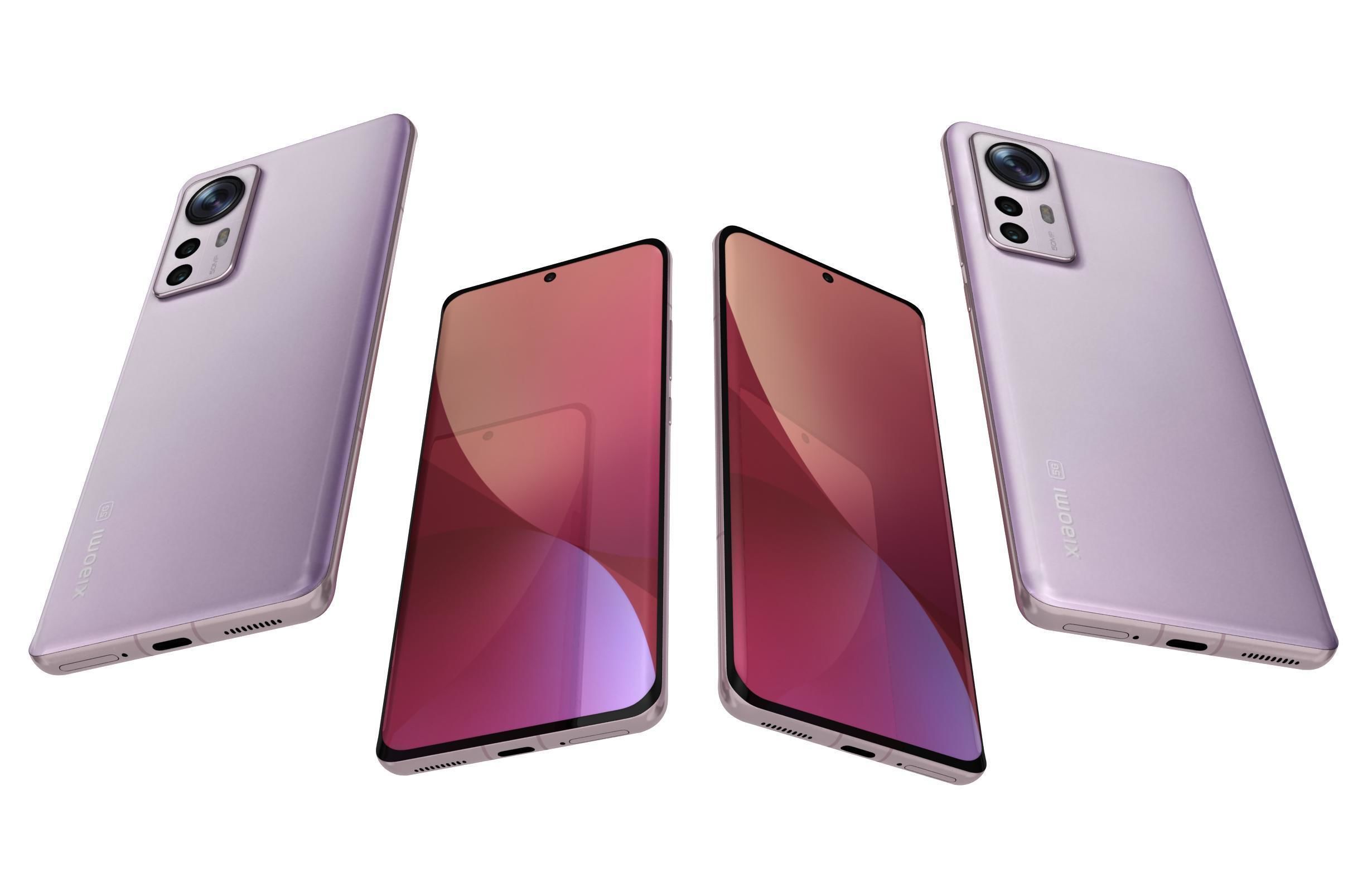 Xiaomi 12 Purple 3D model_4
