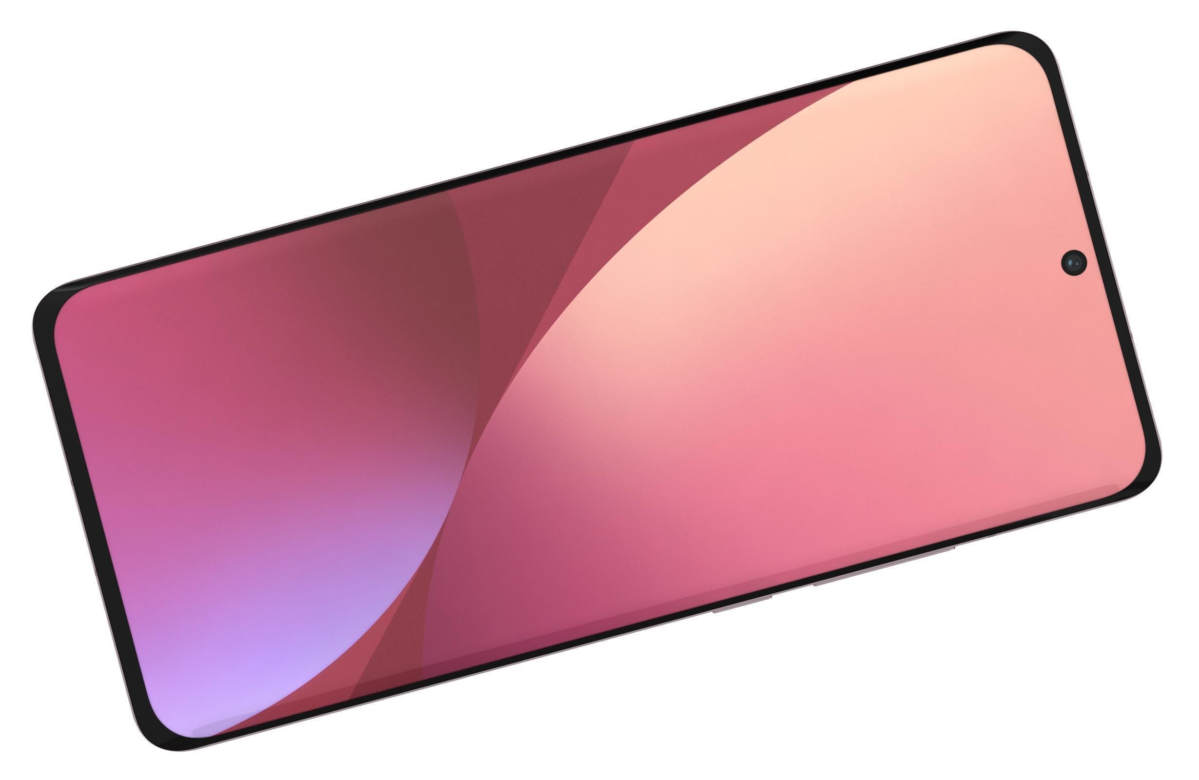 Xiaomi 12 Purple 3D model_11