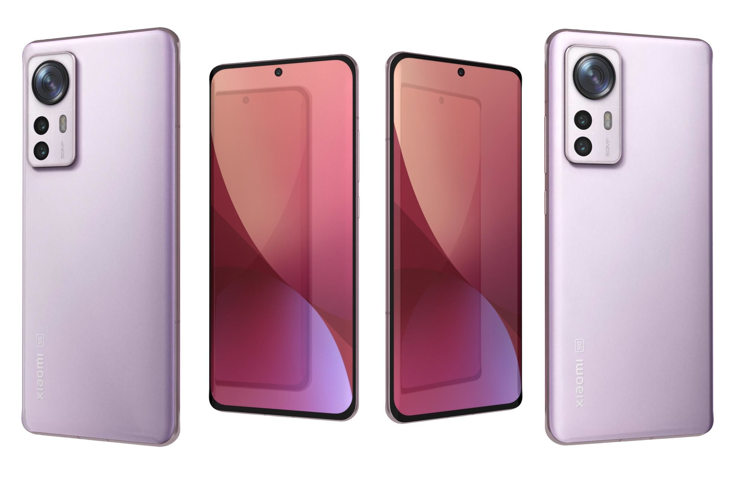 Xiaomi 12 Purple 3D model_3