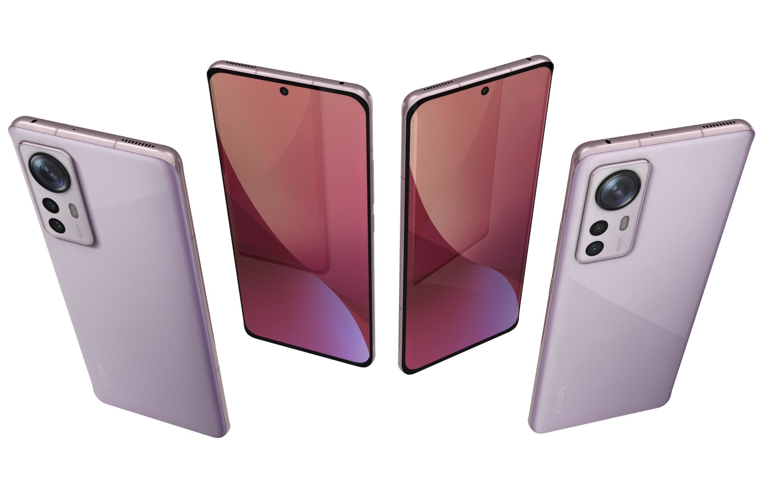 Xiaomi 12 Purple 3D model_5