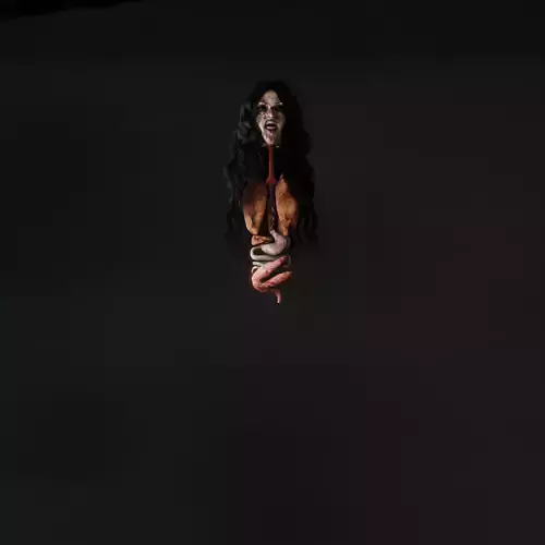 KUYANG PENANGGAL HORROR WOMAN Low-poly 3D model
