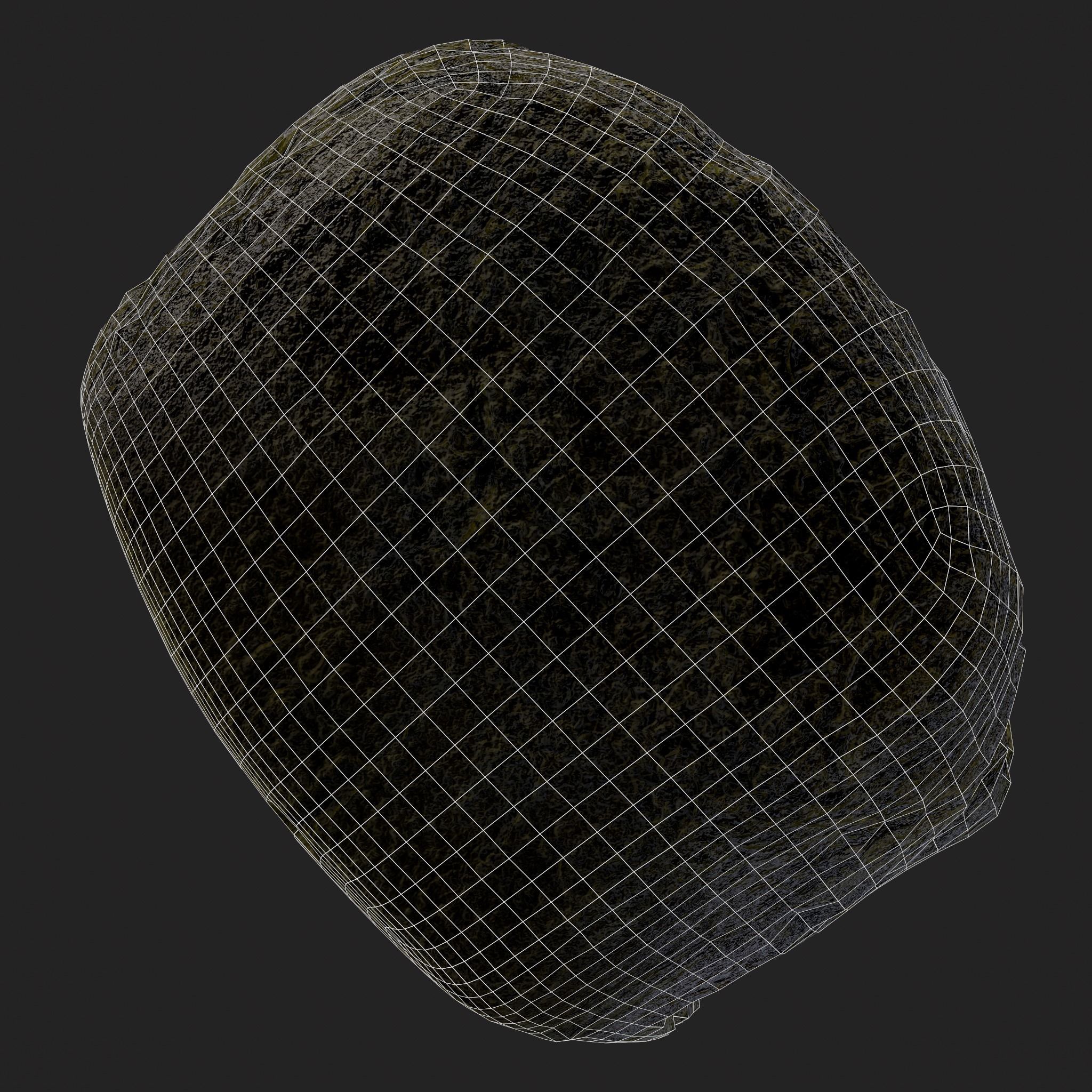 Viking Rock Decoration Low-poly 3D model_18