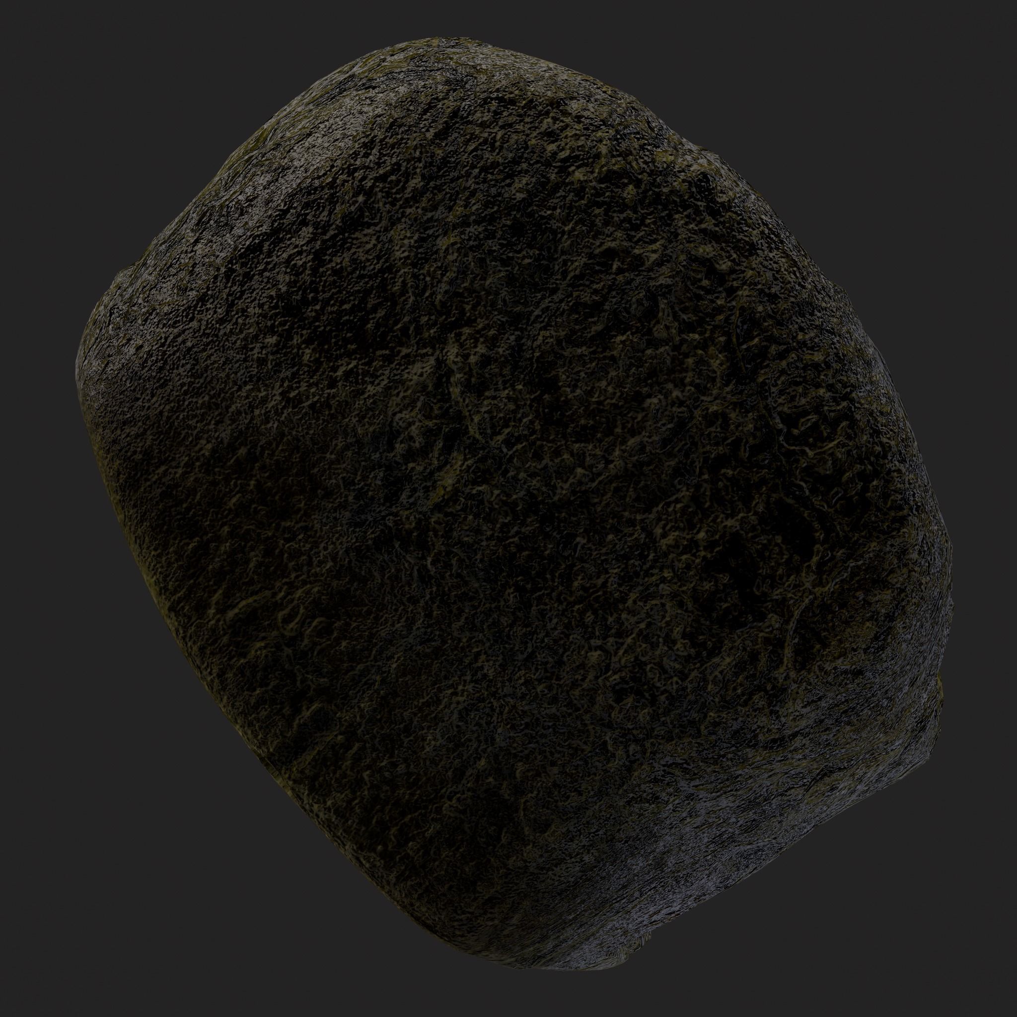 Viking Rock Decoration Low-poly 3D model_17