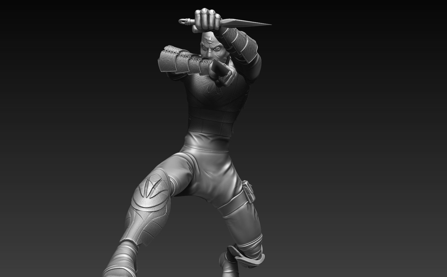 Ninja Foot Clan 3D print model_4