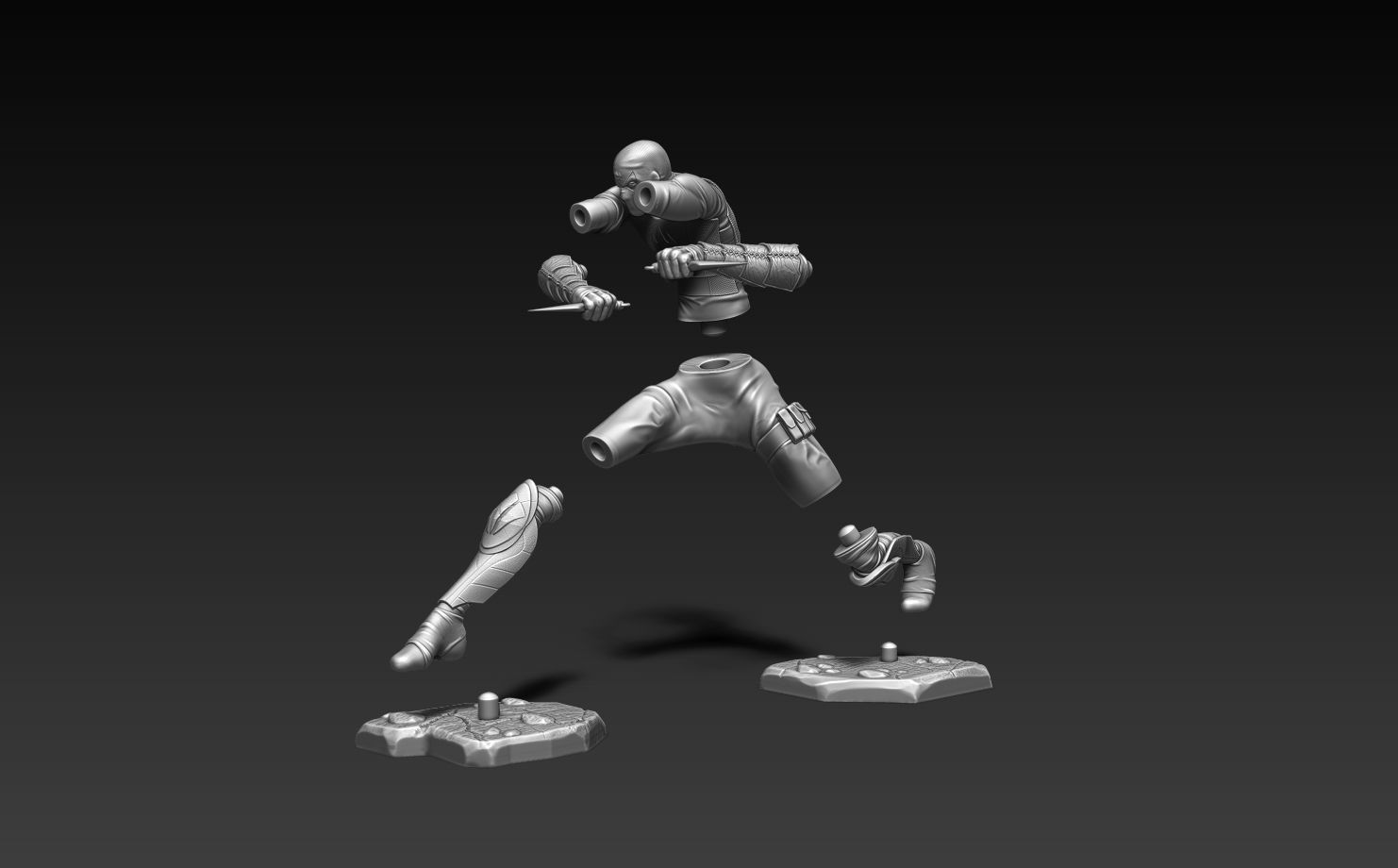 Ninja Foot Clan 3D print model_6