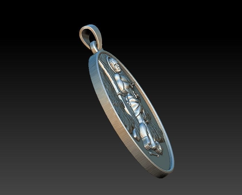 Saint Sebastian - Sao Sebastiao 3D print model_3