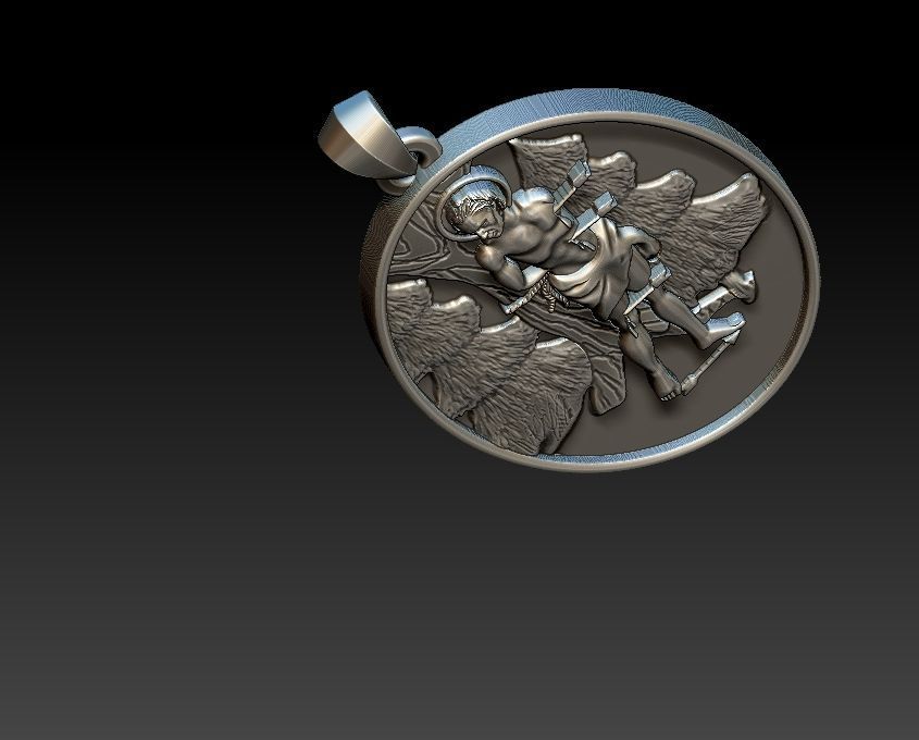 Saint Sebastian - Sao Sebastiao 3D print model_12