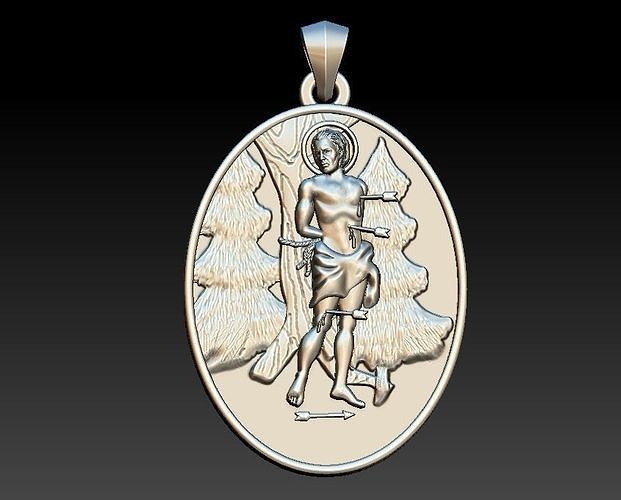 Saint Sebastian - Sao Sebastiao 3D print model