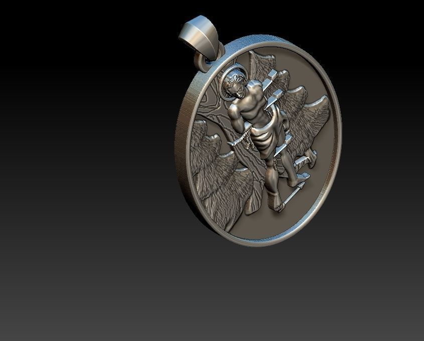 Saint Sebastian - Sao Sebastiao 3D print model_11