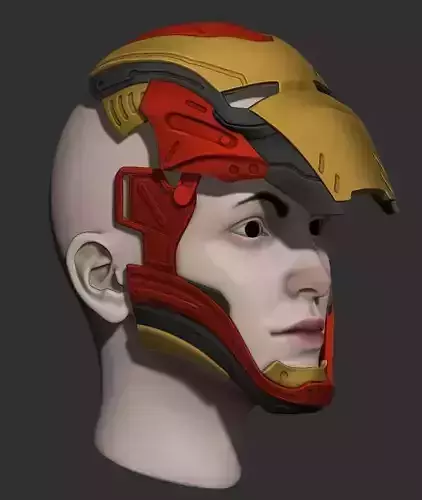 Iron Mask 3D print model