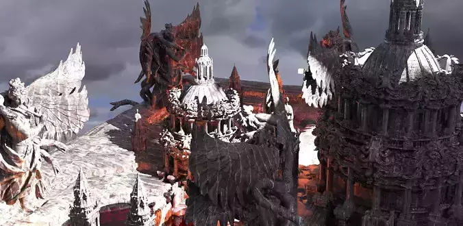 Rome inspired Dark Fantasy Kit bash 2