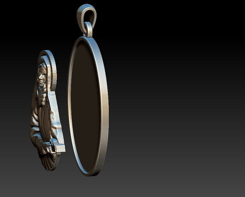 Saint Edith  3D print model_13