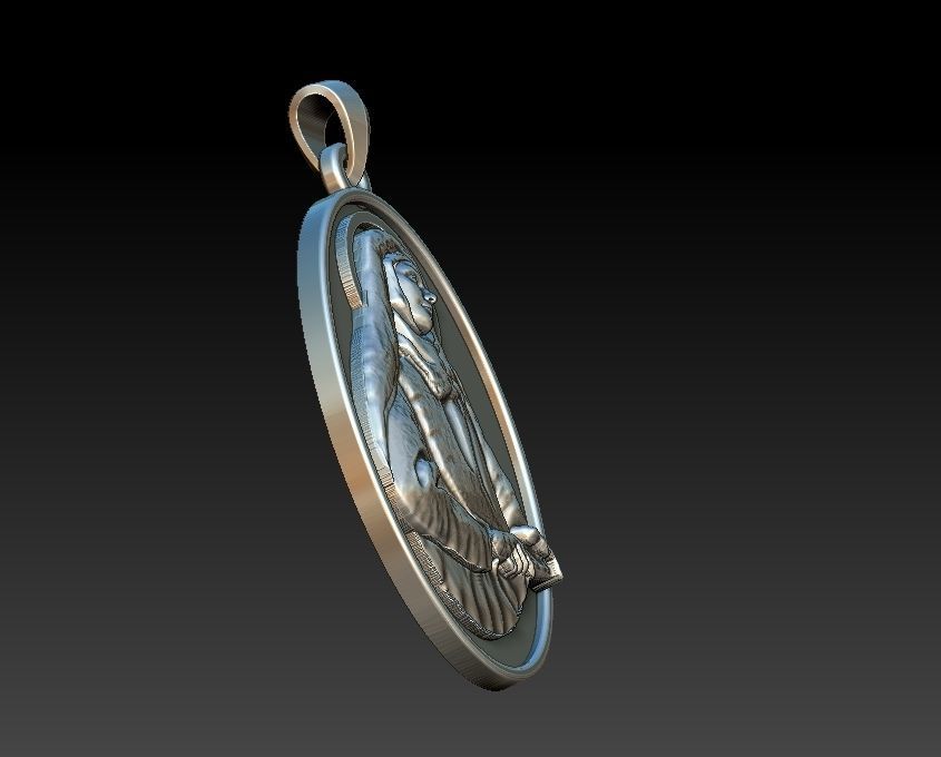 Saint Edith  3D print model_14