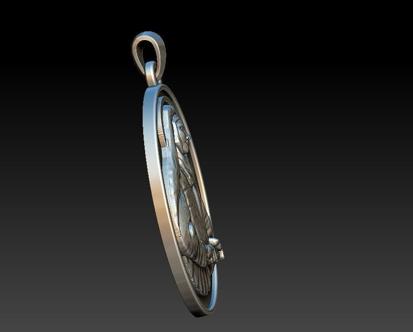 Saint Edith  3D print model_3