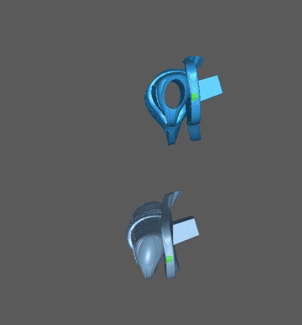 Coldre de Perna ou cinto 3D print model_3