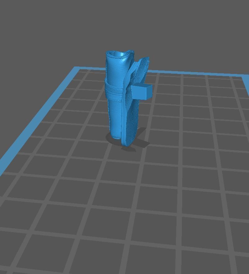 Coldre de Perna ou cinto 3D print model_1