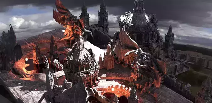 Rome inspired Dark Fantasy Kit bash 3