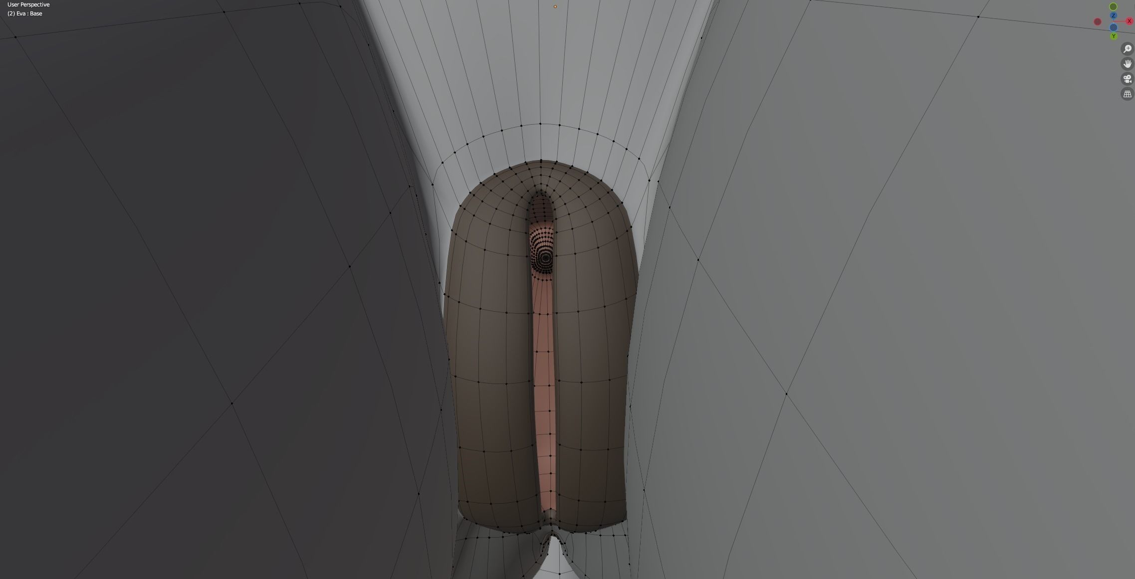 Eva Anthro wolf 3D model_61