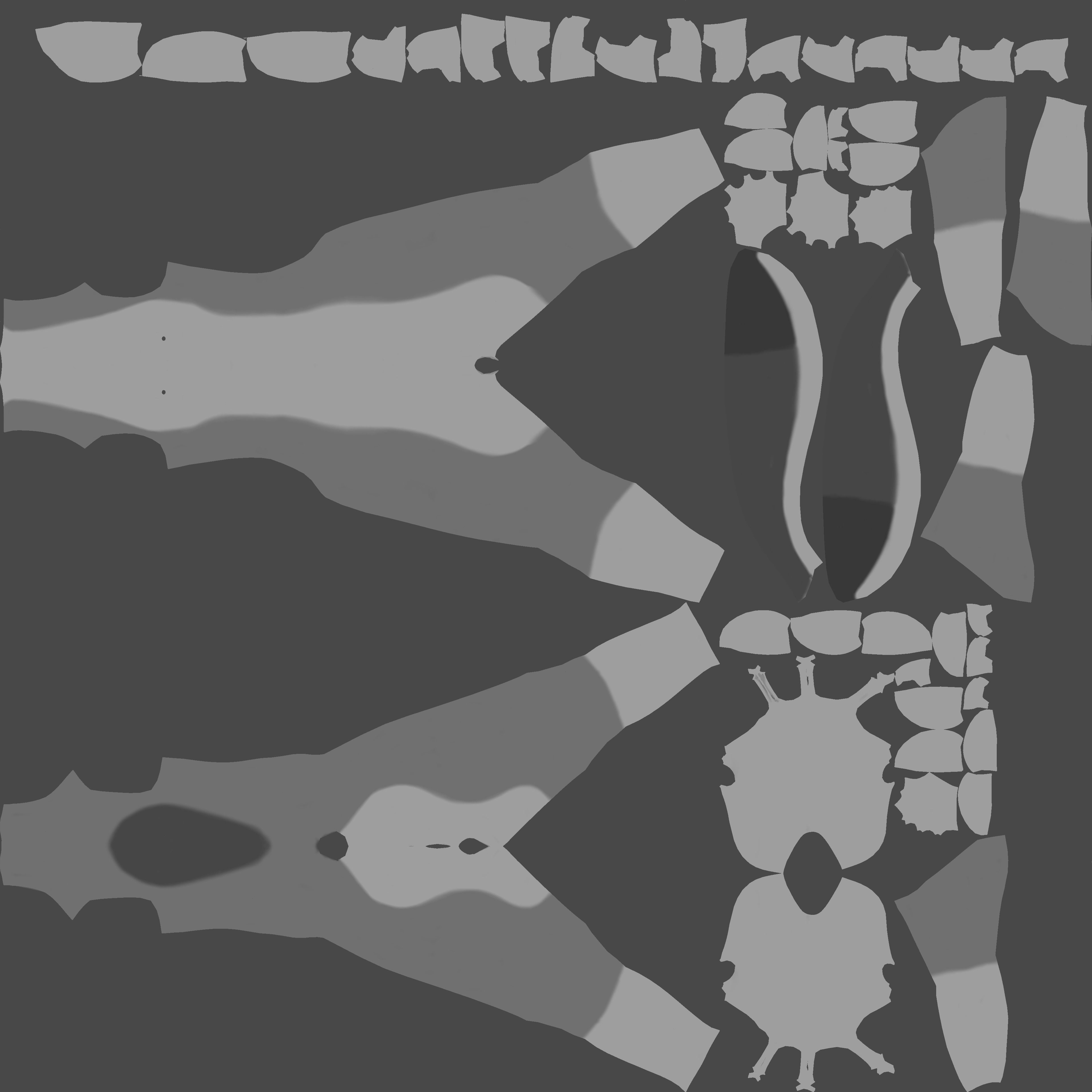 Eva Anthro wolf 3D model_94