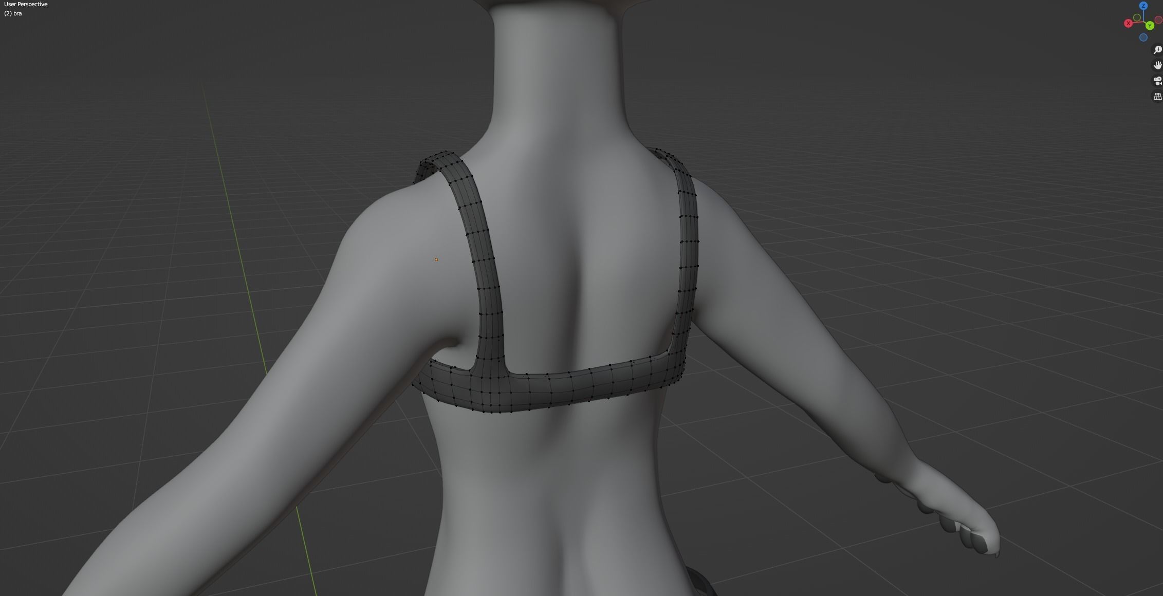 Eva Anthro wolf 3D model_67