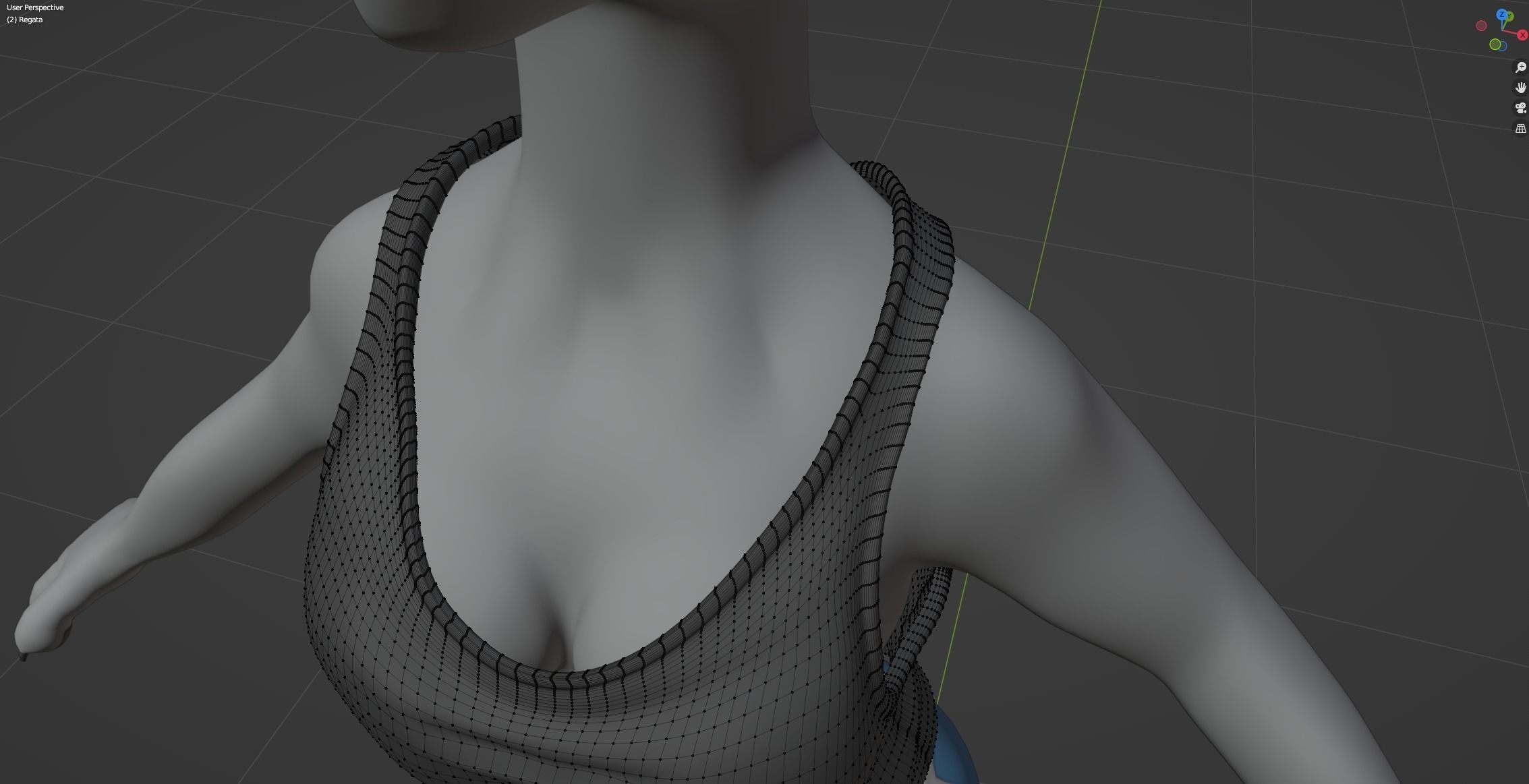 Eva Anthro wolf 3D model_72